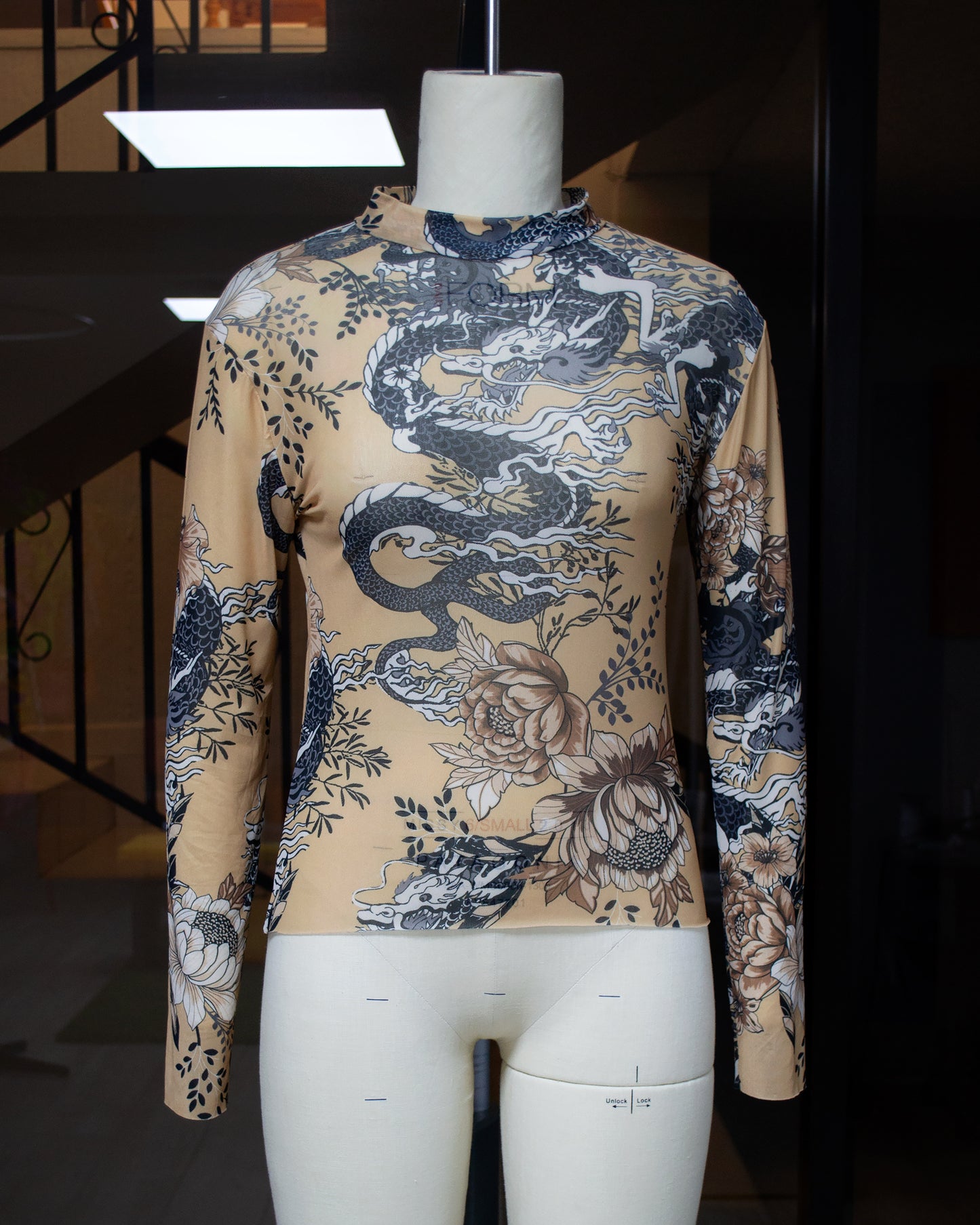 Dragon mesh long sleeve | Small